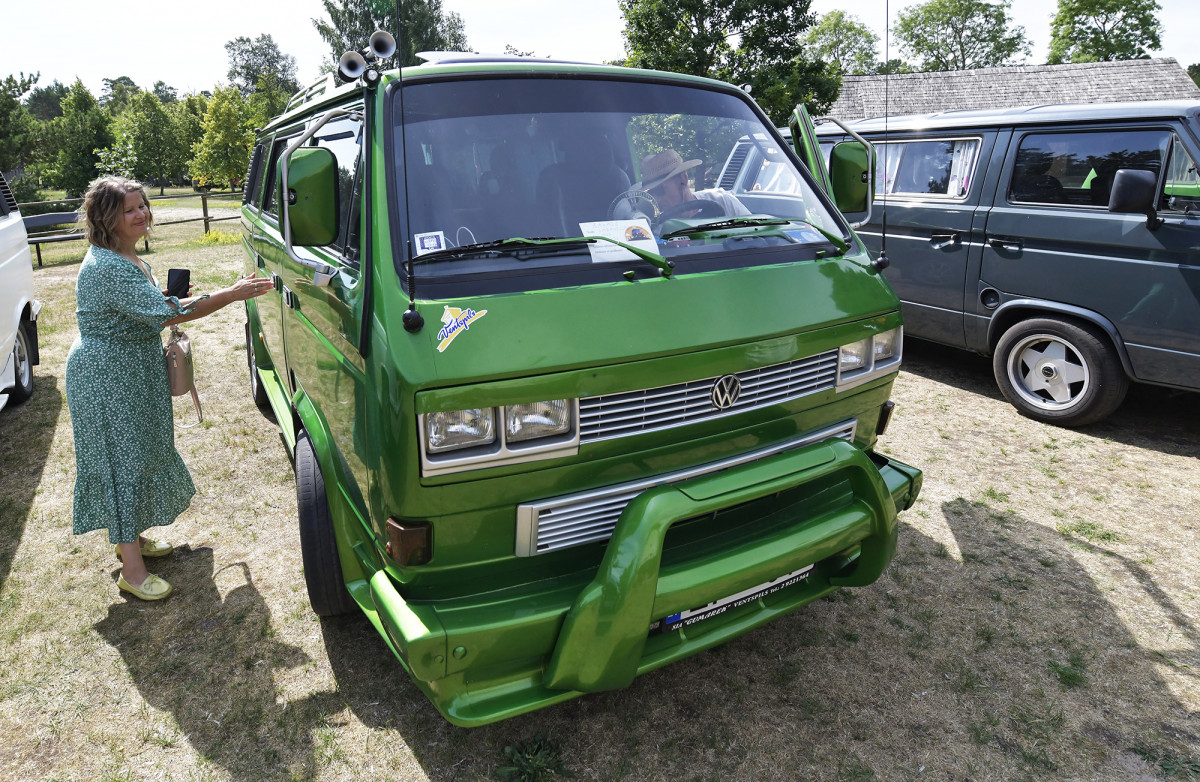 Парад ретро VW T3